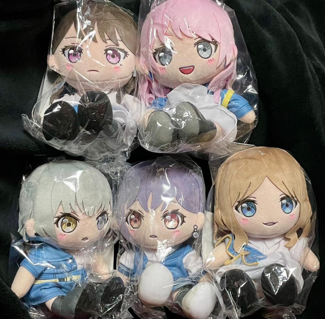 グッスマ バンドリ MyGO ぬいぐるみ 5個 コンプ バンドリ! MyGO!!!!! & Poppin'Party メンバー達の「ぬいぐるみ」11月発売!