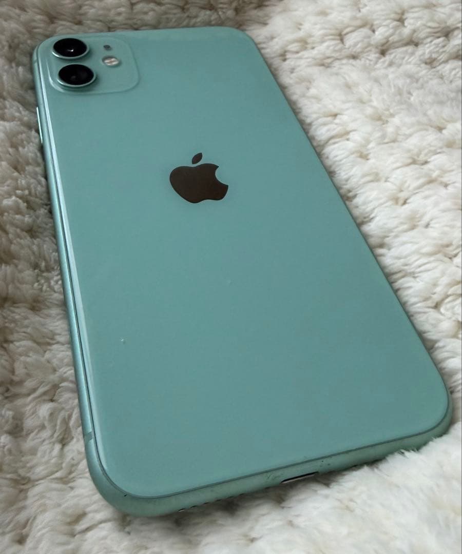 美品】iPhone 11 グリーン 128GB SIMフリー 付属品完備 - メルカリ