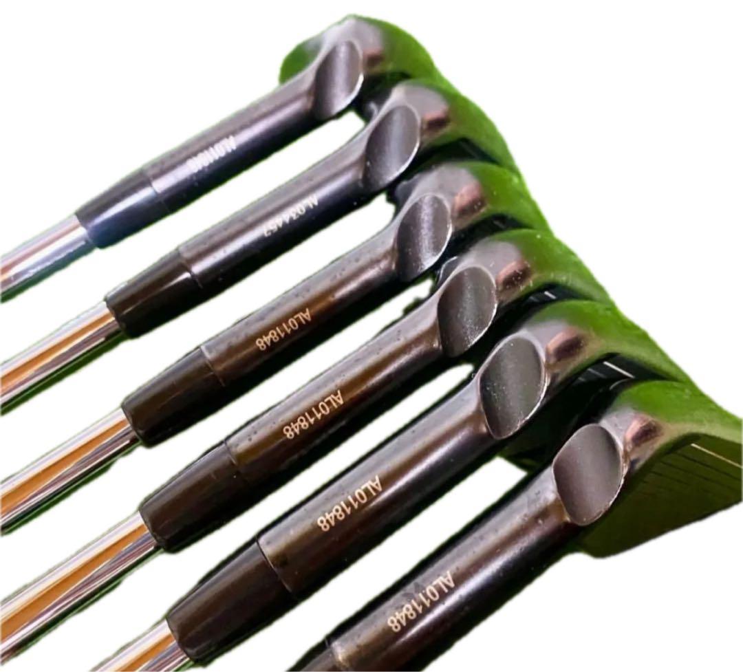 PING ピン G710 アイアンセット 6本 黒ドット フレックスS 右利き