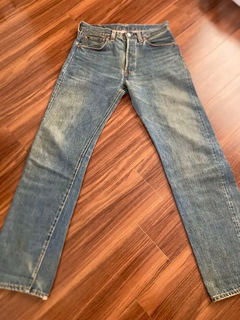 希少W34 USA製 リーバイス 501XX バレンシア 47年モデル 復刻 - メルカリ