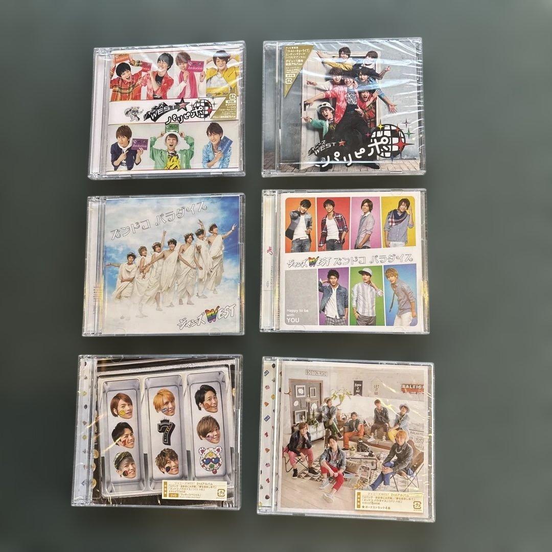 WEST. CD シングル・アルバム まとめ売り - メルカリ