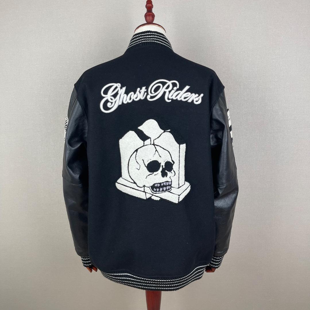 山本KID着 EVOKE x MASTERPIECE 05AW レザースタジャン - メルカリ