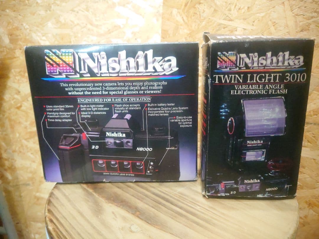 Nishika N8000 3Dカメラ 新品未使用 2点セット - メルカリ
