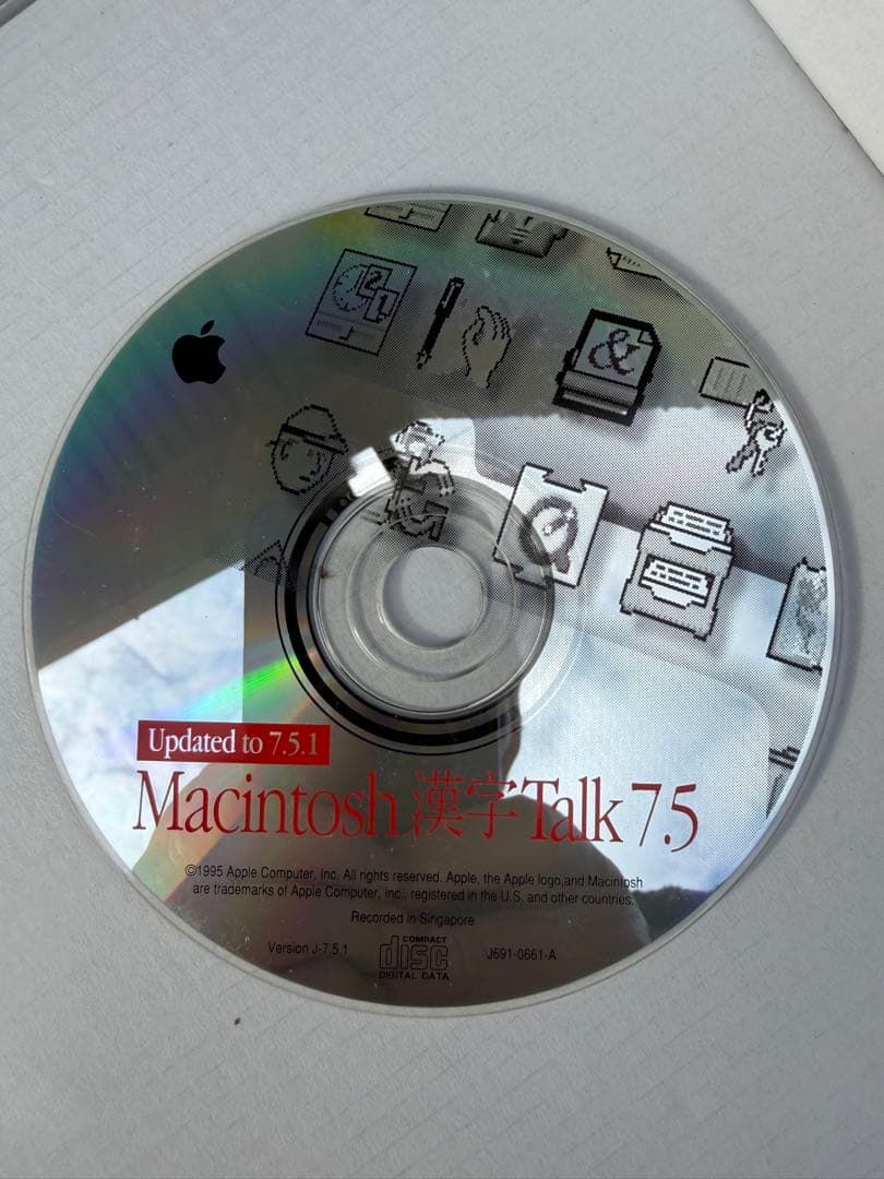 漢字Talk 7.5 CD-ROM インストールキット - メルカリ