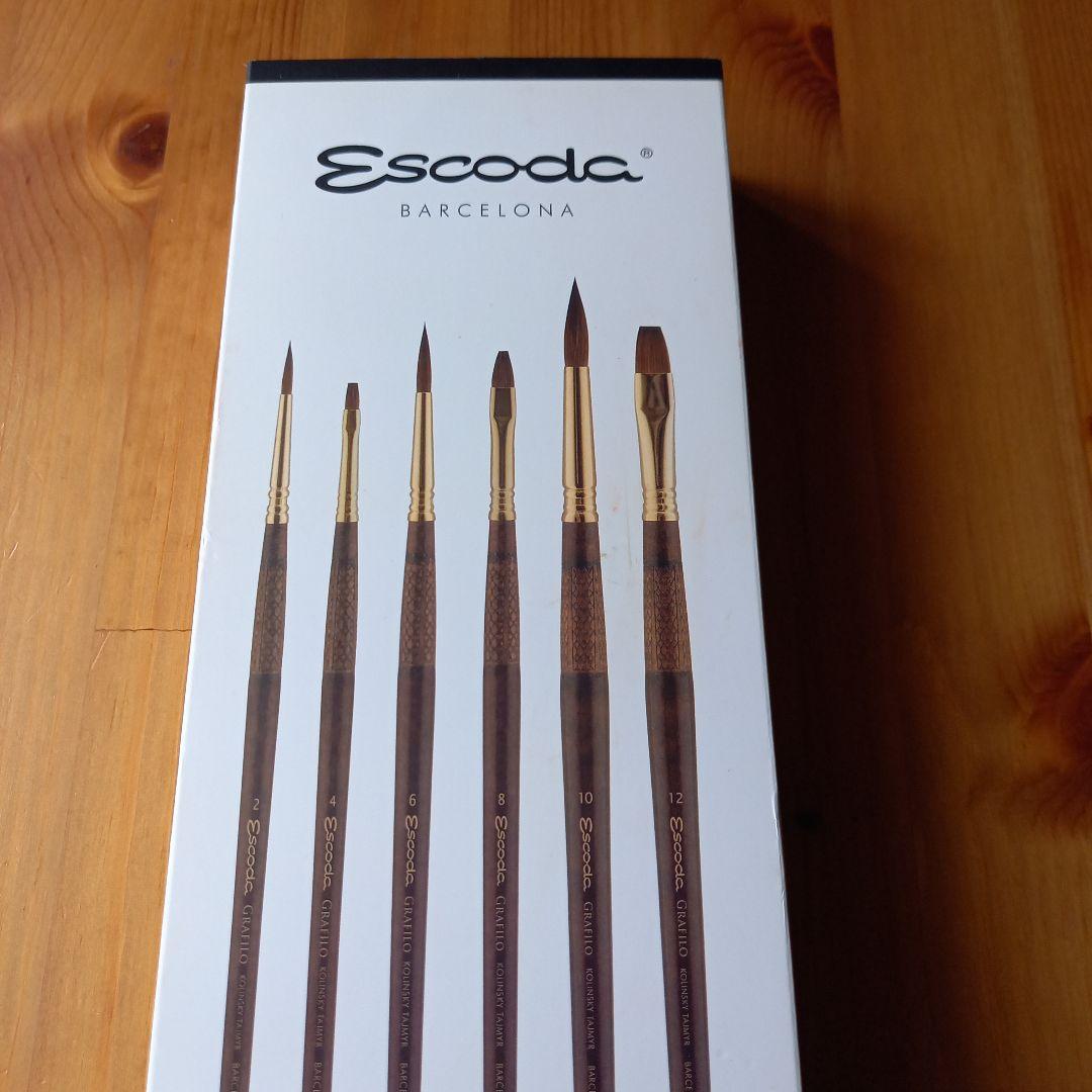 Escoda エスコダ コリンスキー タイミーセーブル 油彩筆セット