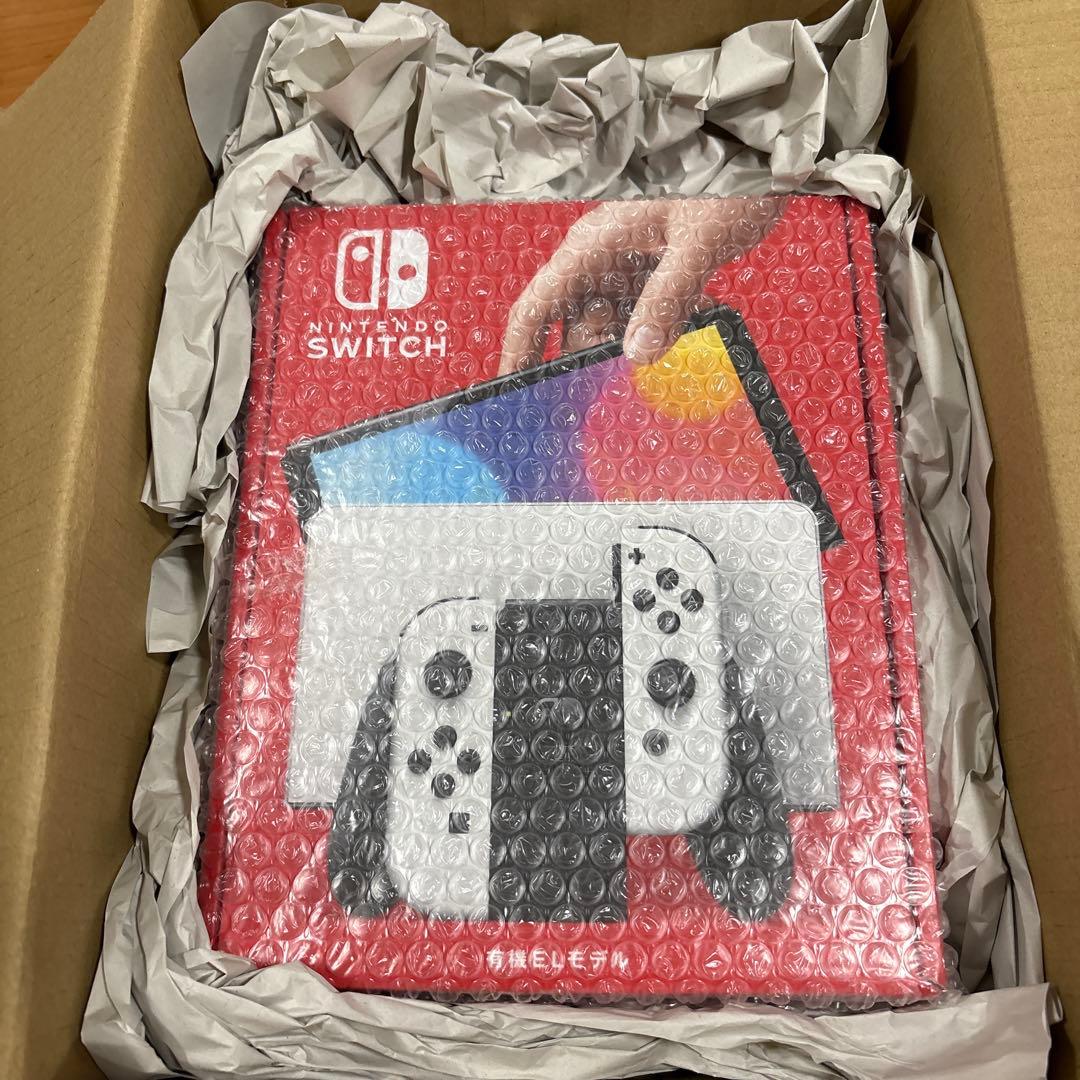 【新品未開封】Nintendo Switch有機ELモデル　ホワイト　未開封 Nintendo Switch 【あすつく、土日、祝日発送、店舗受取可】新品未開封