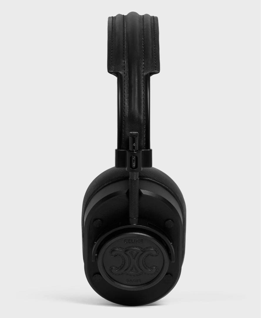 CELINEヘッドフォン / スムースカーフスキン＆ラムスキン トリオンフ