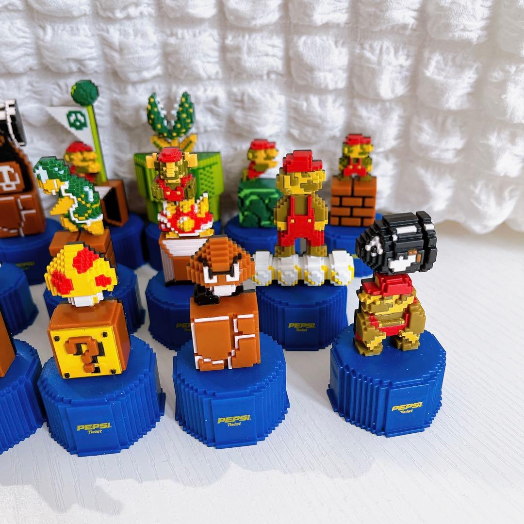 スーパーマリオブラザーズ ペプシ ボトルキャップ - メルカリ