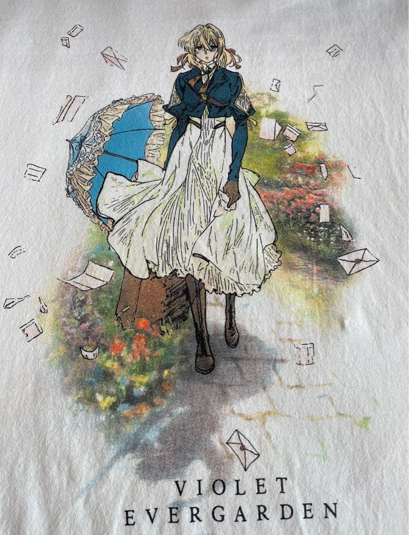 ヴァイオレットエヴァーガーデン Violet Evergarden tシャツL - メルカリ