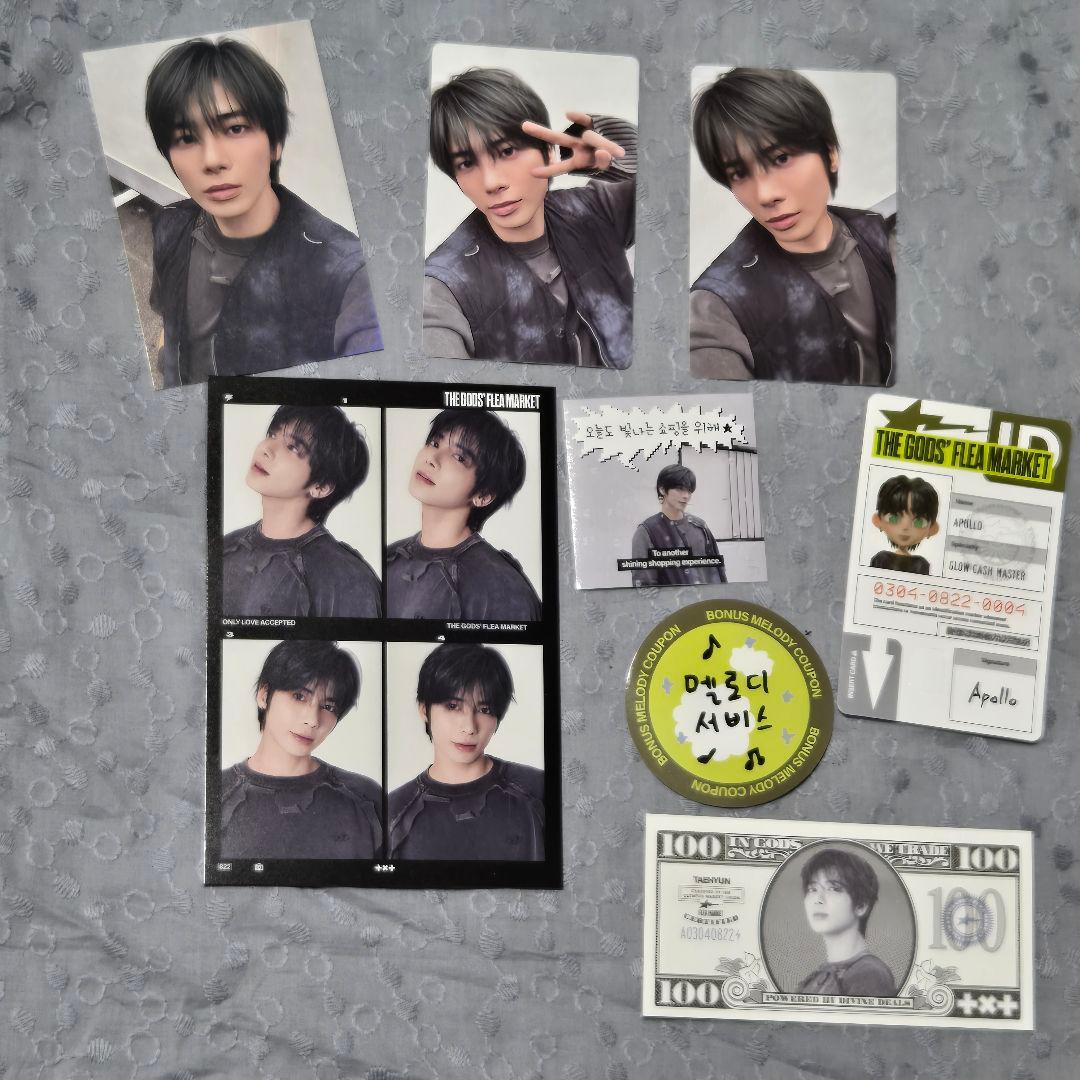 TXT テヒョン セット デコキット 2026 GB特典トレカつき - メルカリ