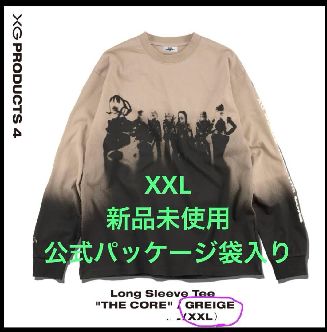 XG WORLDTOURTHECORE ロングスリーブTシャツXXL グレージュ - メルカリ