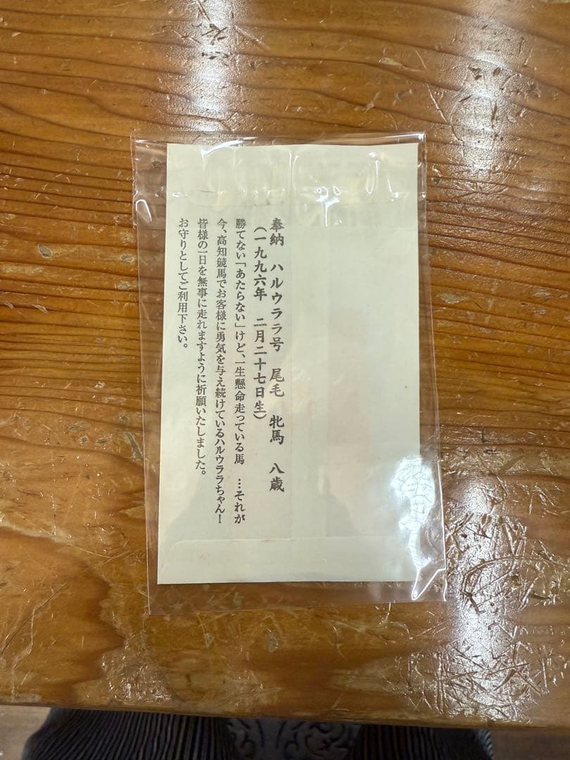 ウマ娘⭐︎ハルウララ☆交通安全御守☆ハルウララウマ娘 - メルカリ