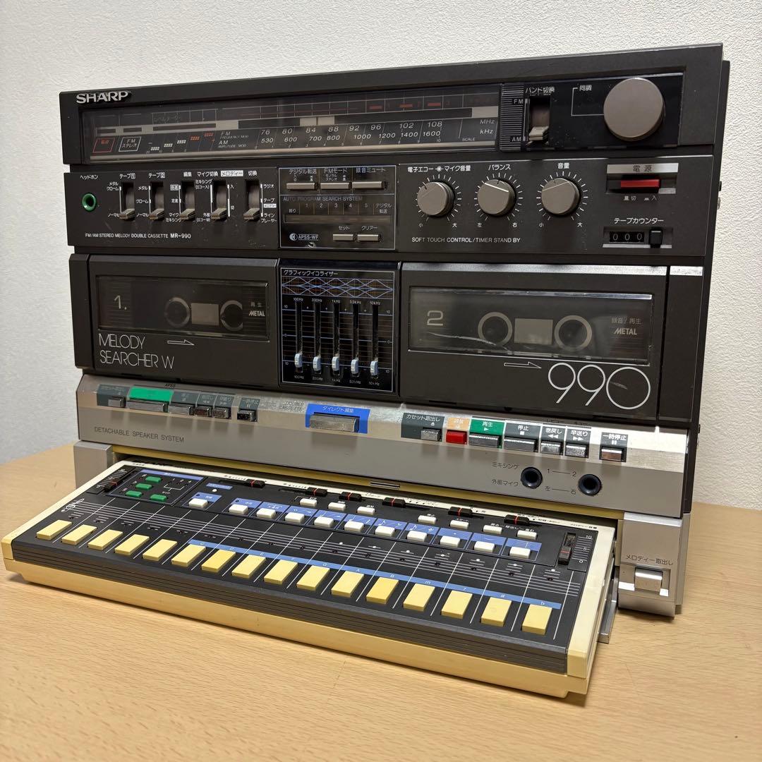 SHARP MR-990 メロディーサーチャーW シャープ キーボード付き - メルカリ