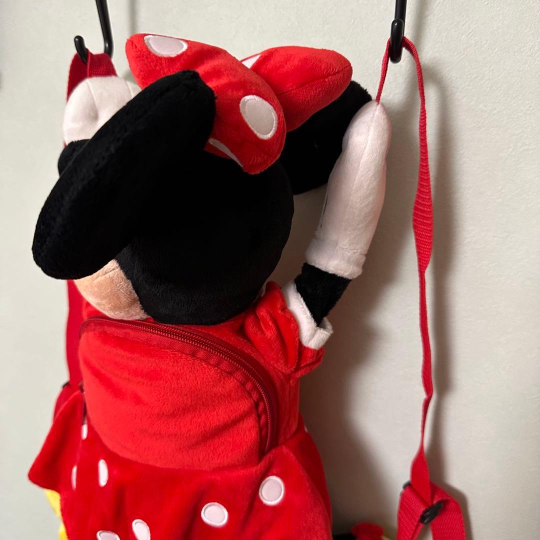 新品タグ付き◇海外ディズニー◇ミニーちゃんぬいぐるみ おんぶ