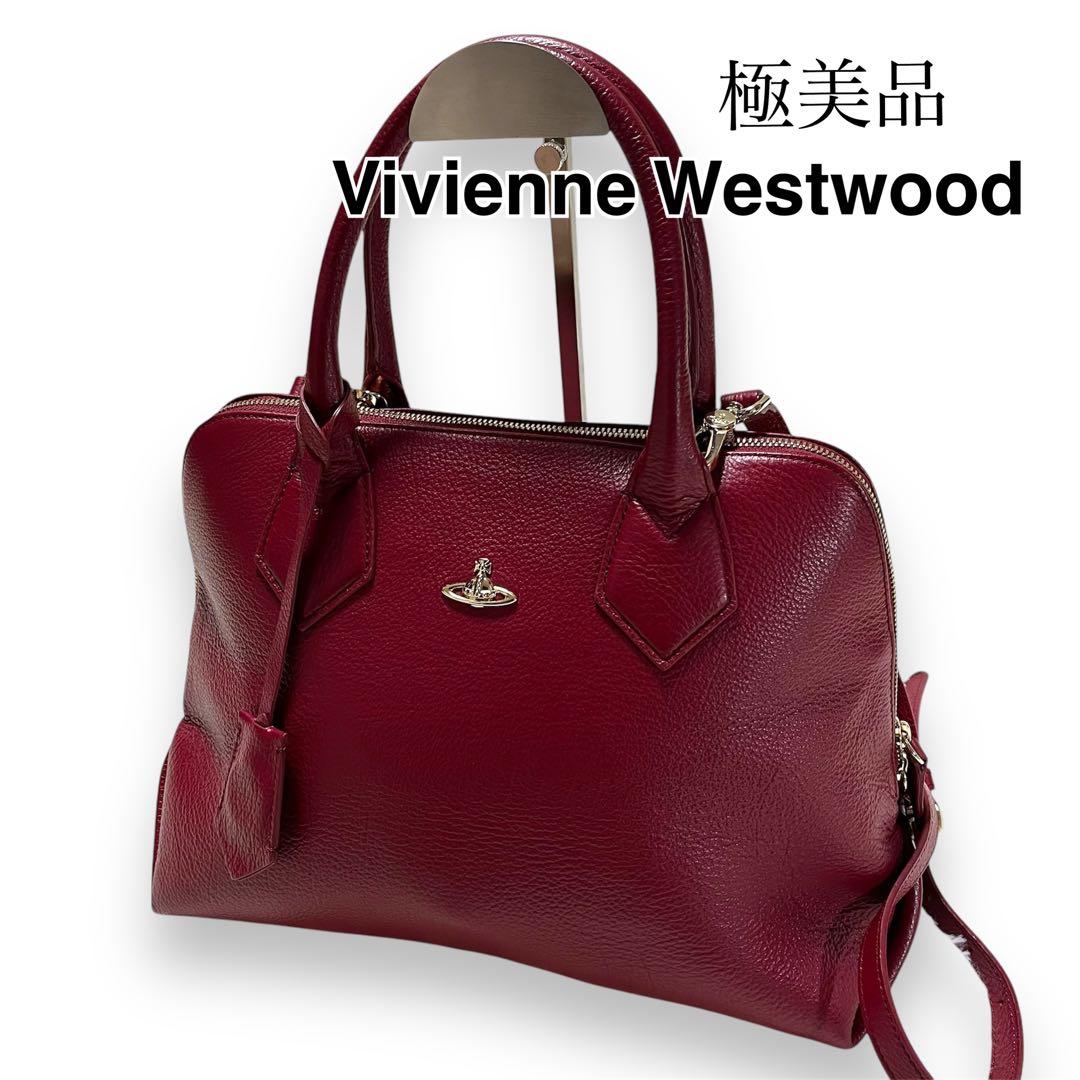 極美品 2way Vivienne Westwood レザー 本革 ハンドバッグ - メルカリ