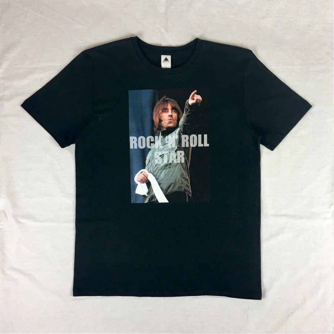 新品 Oasis リアム ギャラガー ロックンロールスター バンド Tシャツ