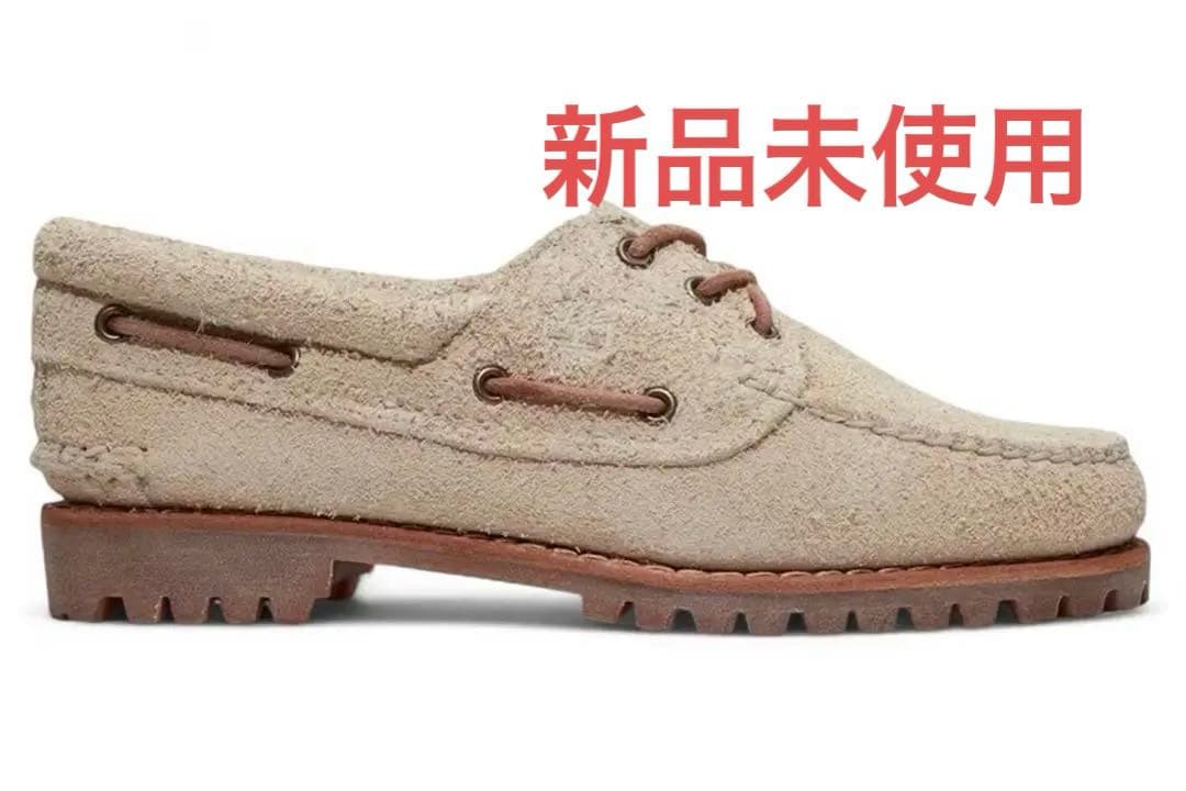 【新品】Timberland デッキシューズ 25cm US8 定番】クラシック ツーアイ ボートシューズ メンズ（モカシン/デッキ