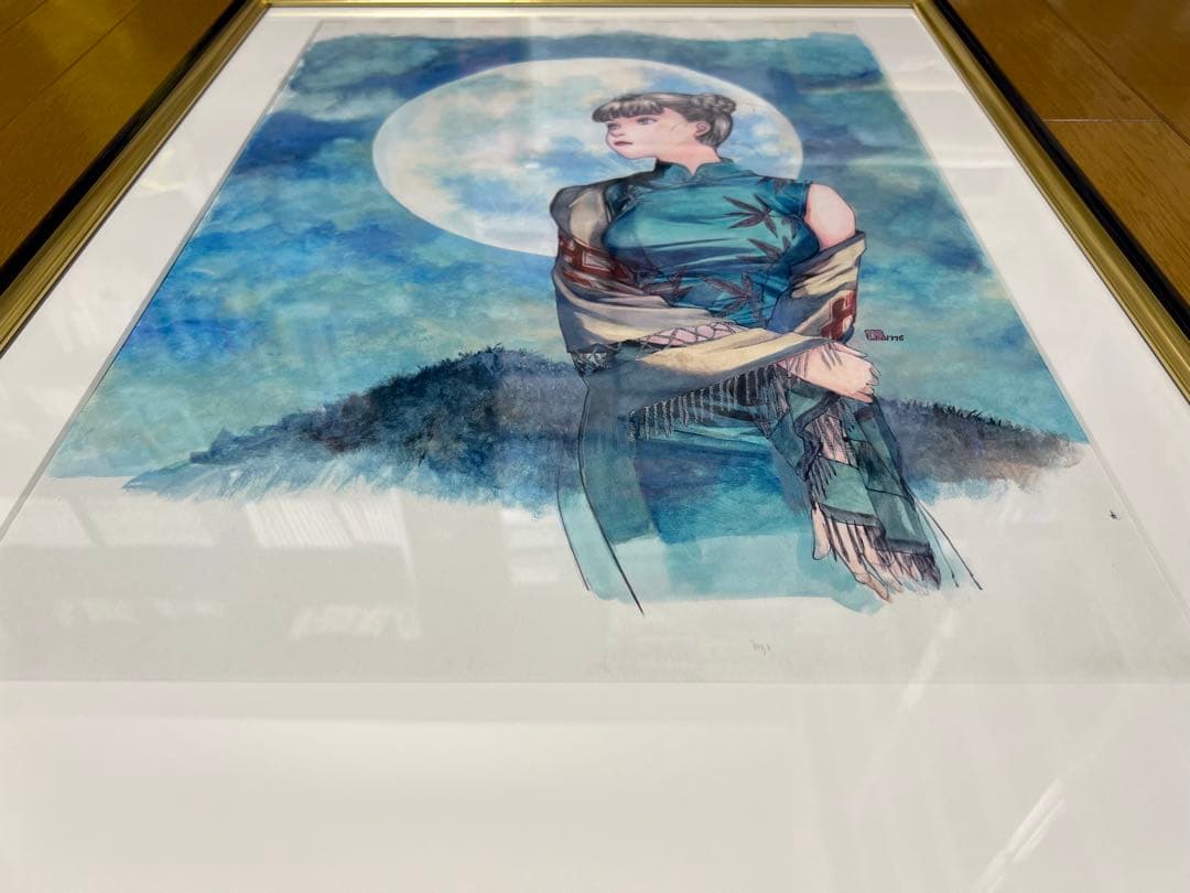 鶴田謙二 直筆サイン入り複製原画 「チャイナさん 1」 - メルカリ