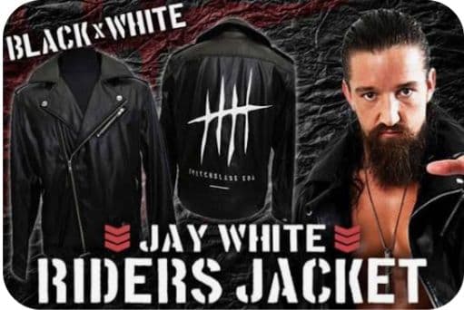 極美品 AEW 新日本プロレスジェイ・ホワイト ダブルライダース