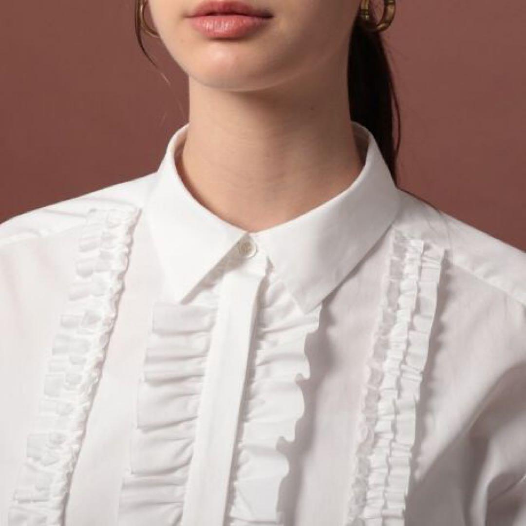 極美品】ドレステリア フリルブザムシャツ Sサイズ - メルカリ