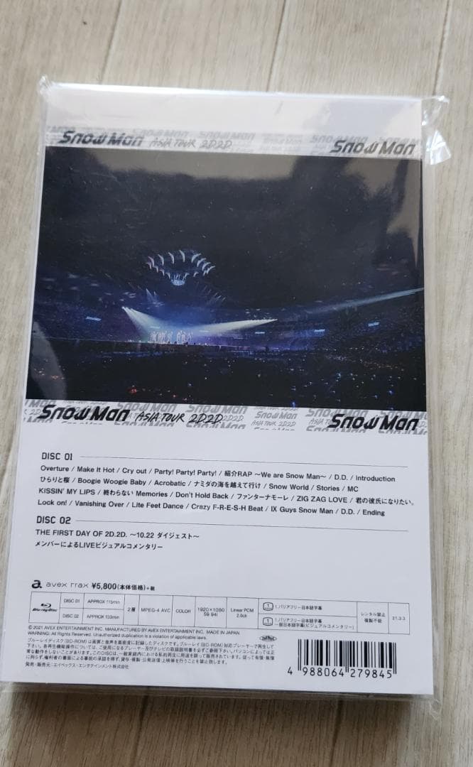  Man LIVEDVD 2D.2D Blu-ray （バラ可）