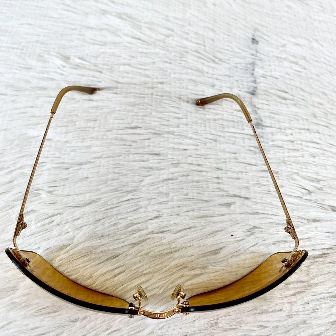 CHANEL サングラス 4017-D オレンジレンズ ゴールドフレーム - メルカリ