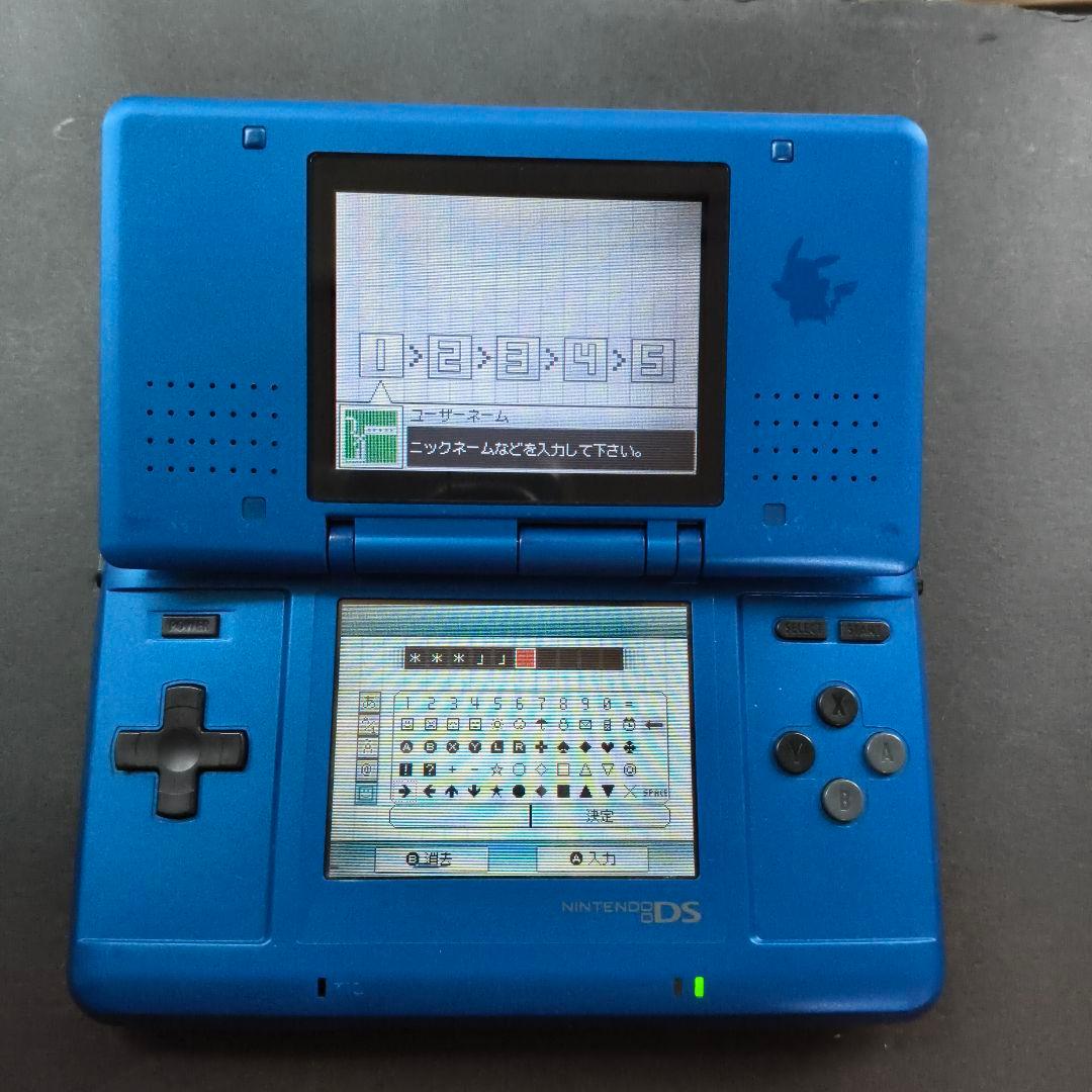 DS ポケパーク 初代 ポケモンセンター 限定品 ブルー 中古 現状品