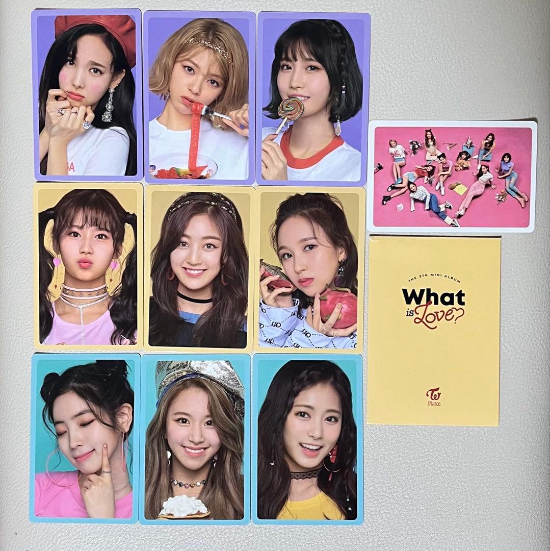 TWICE What is Love? 初回限定トレカ 10枚セット - メルカリ