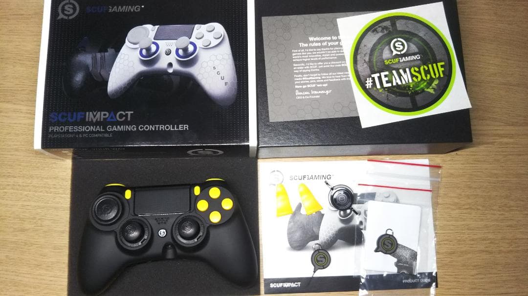 SCUF IMPACT スカフ インパクト フルカスタム 黒×黄 2026年最新】スカフインパクトの人気アイテム - メルカリ