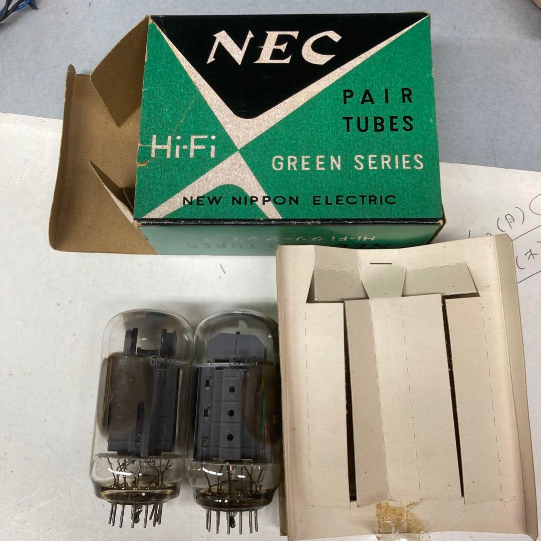NEC　6C-A10　同一ロット　2本　真空管 Yahoo!オークション -「6ca10」(真空管) (真空管アンプ)の落札相場