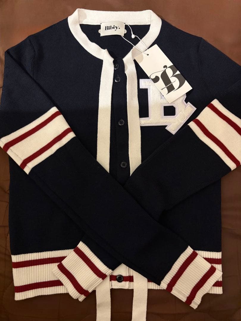 Bibiy. B. CLUB TIE CARDIGAN - メルカリ