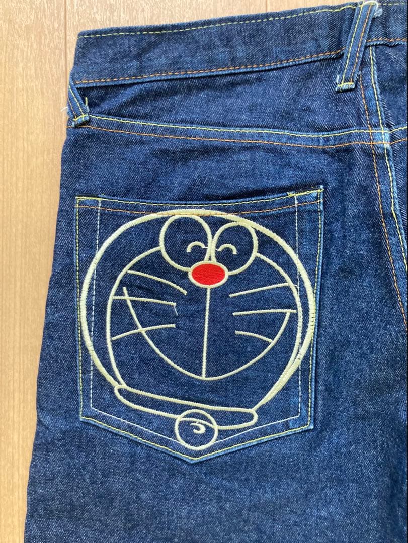 エビス ドラえもん 刺繍デニムパンツ LOT 2008 SIZE 32×34 - メルカリ