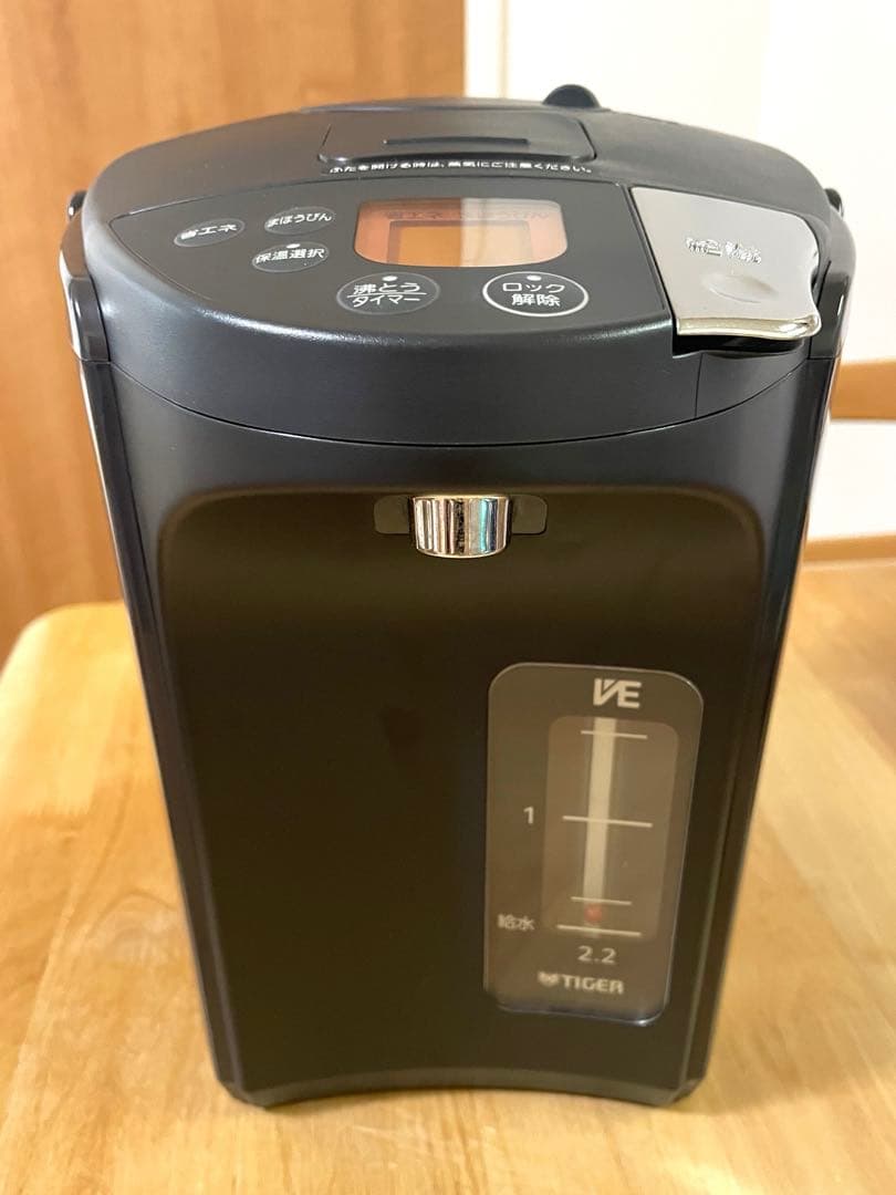 TIGER タイガー 蒸気レス VE 2.2L 電気ポット とく子さん