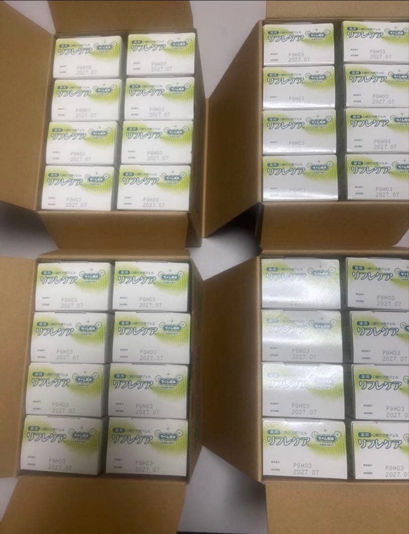 リフレケア 除菌ジェル ライム風味 90g 32個