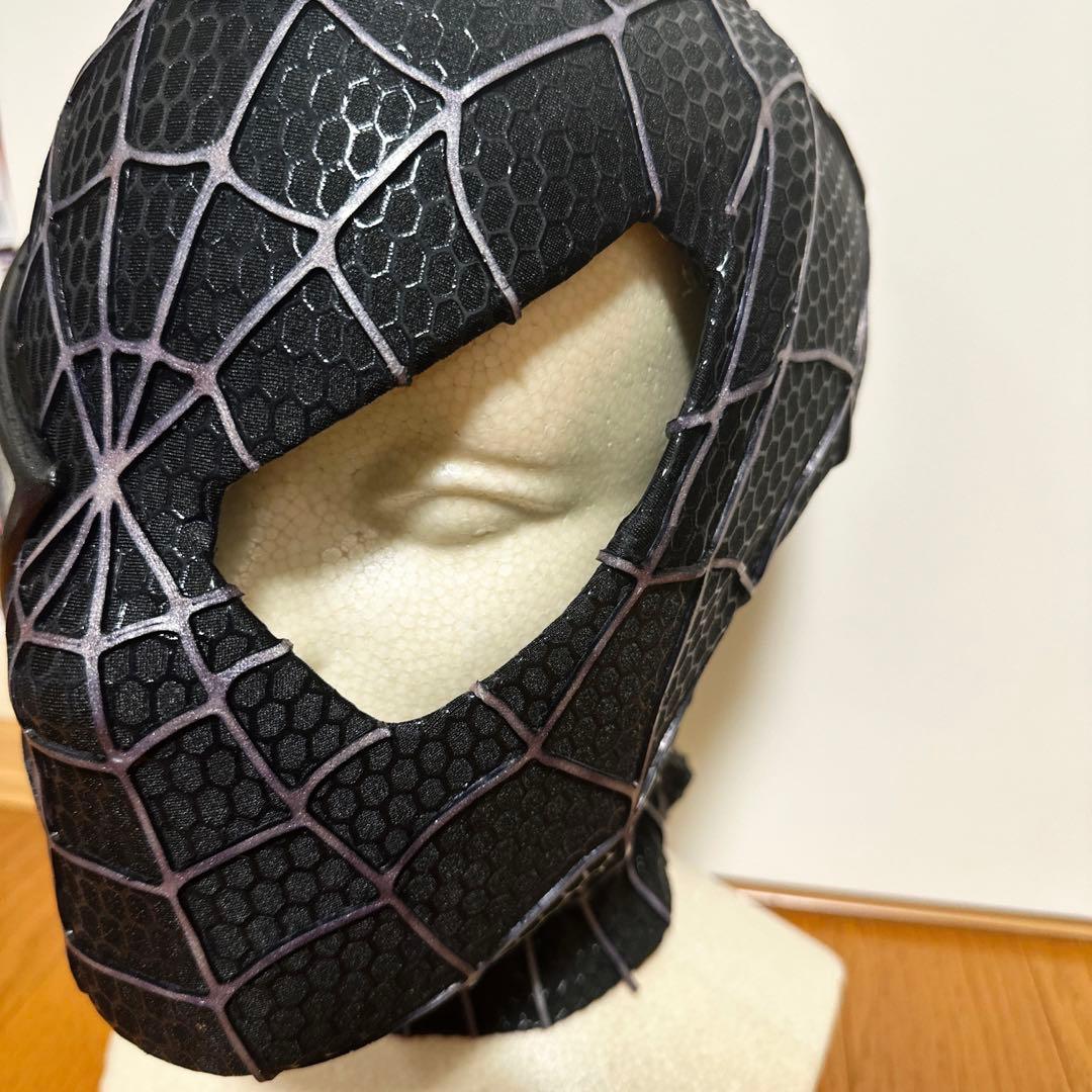 超激レア入荷】 ブラックスパイダーマン 精巧マスク 1/1 マーベル