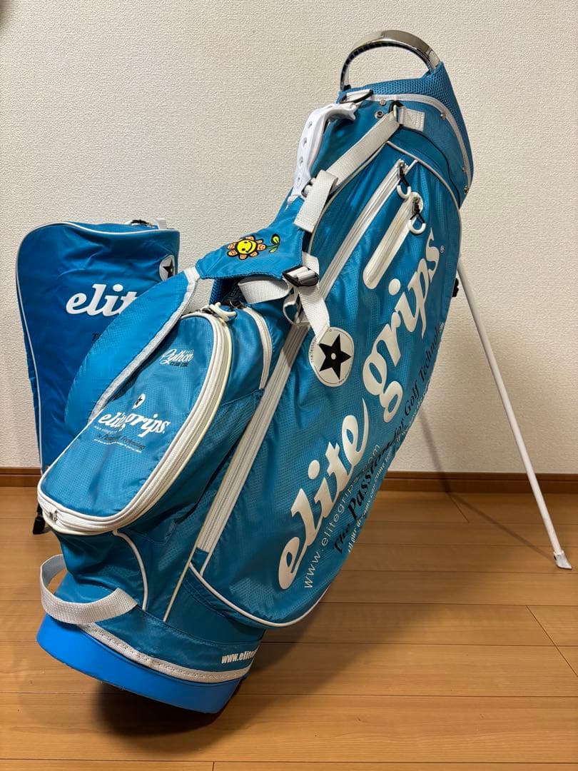 希少 elite gripsエリートグリップ 軽量スタンドキャディバック elite grips（エリートグリップ） 【100本限定品】 正規品 E type 7型