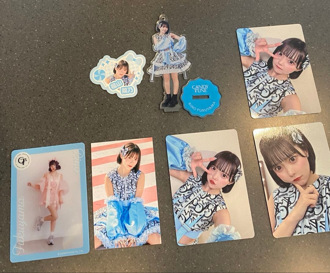CANDYTUNE 福山梨乃 トレカ アクスタ 詰め合わせ⭐️ - メルカリ