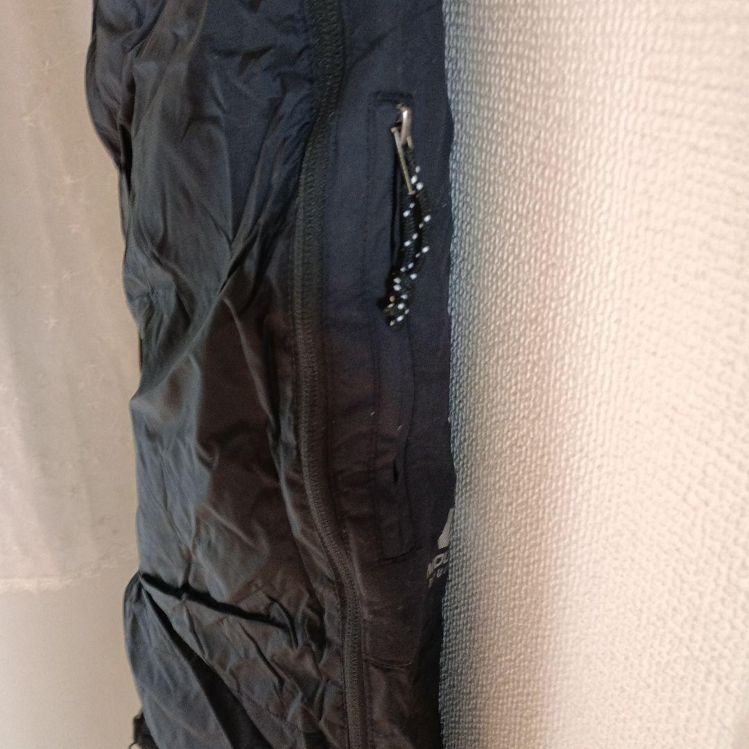 マウンテンイクイップメント☆ダウンパンツ☆ブラック☆サスペンダー