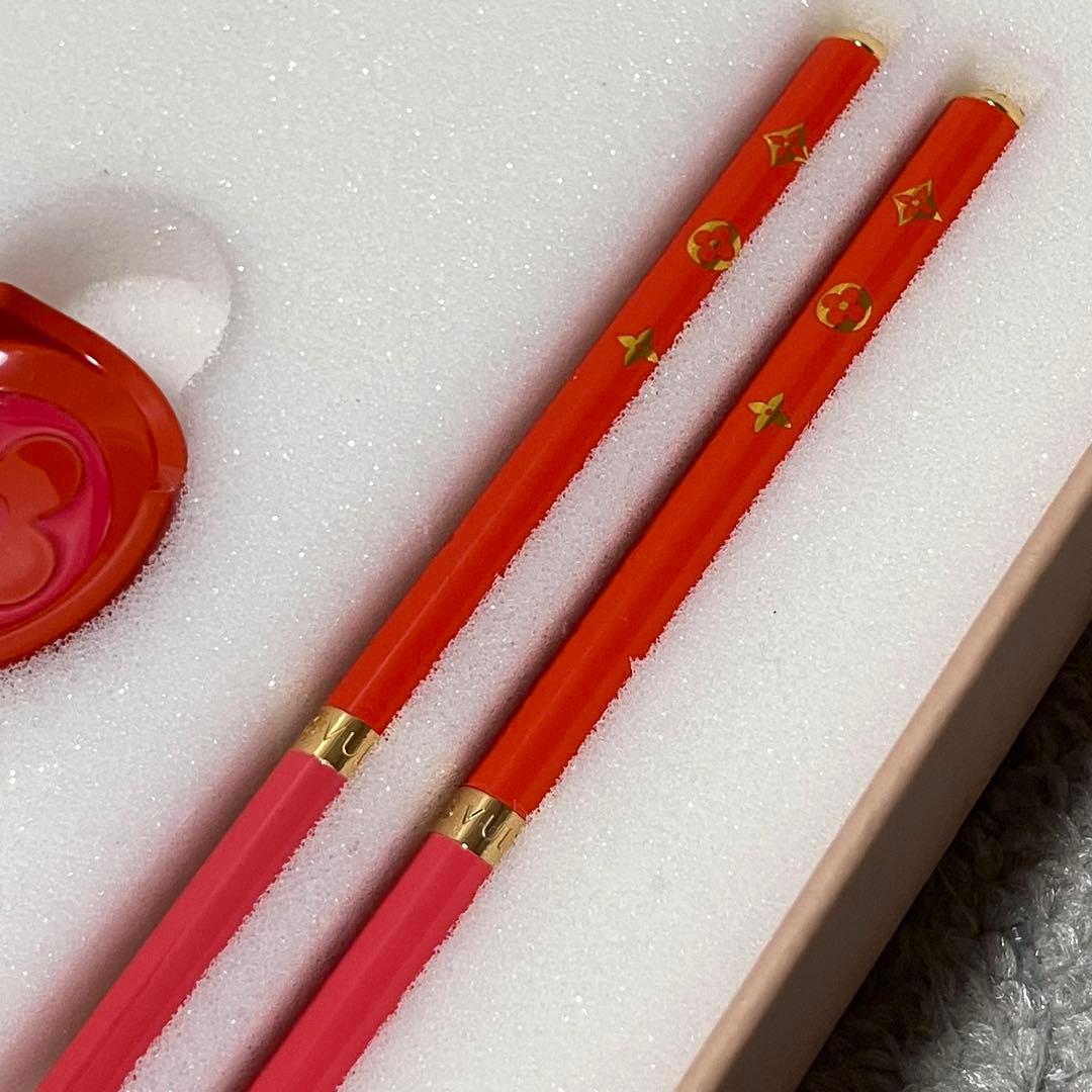 未使用！ルイヴィトン［24SS］はし カトラリー 箸置き チョップ