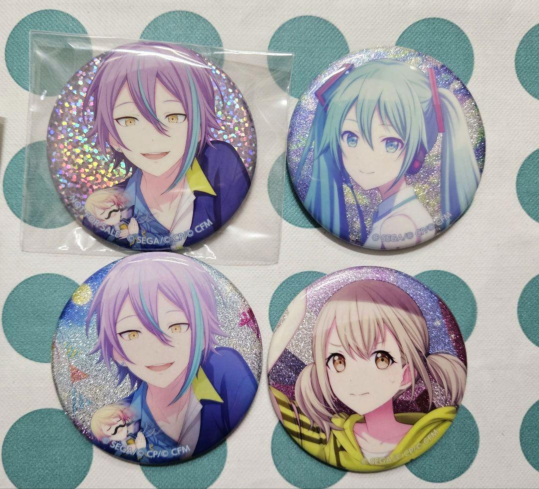 新品】プロセカ グリッター 神代類 缶バッジ こはね 缶バッジ vol.2 B