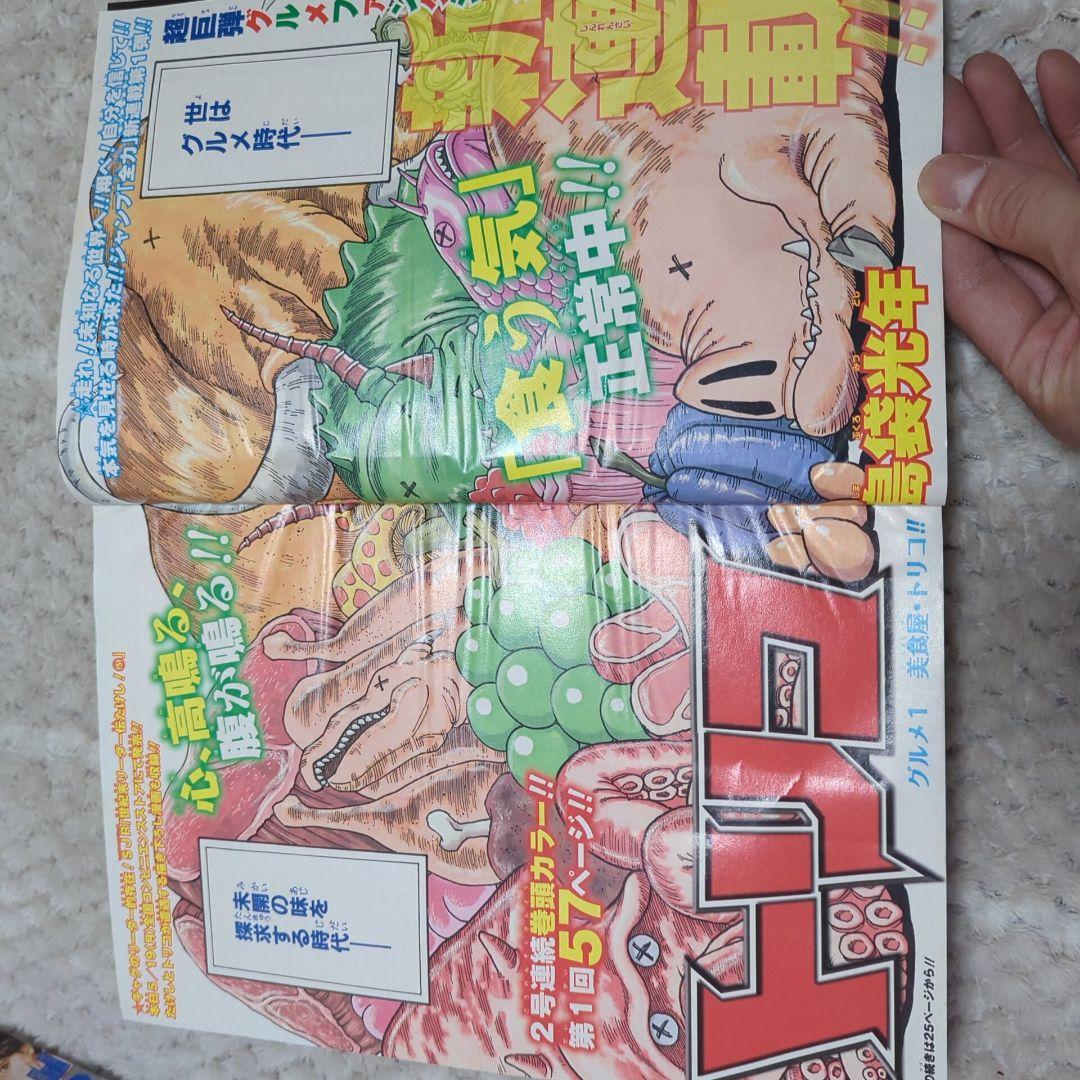 週刊少年ジャンプ 2008年 25号 トリコ 新連載 ワンピースカード未開封