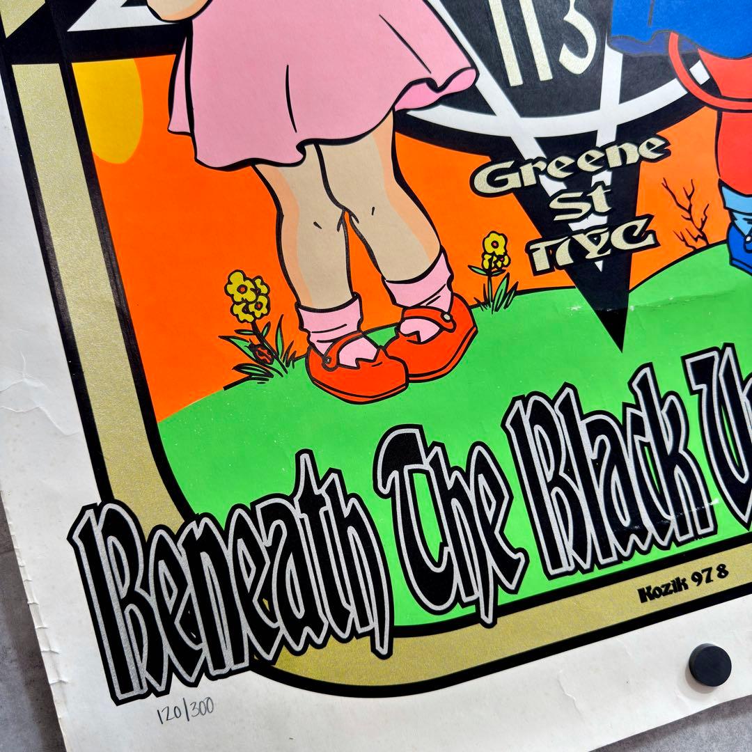 97年製 Kozik x Anna Sui シルクスクリーン印刷 超レアポスター - メルカリ