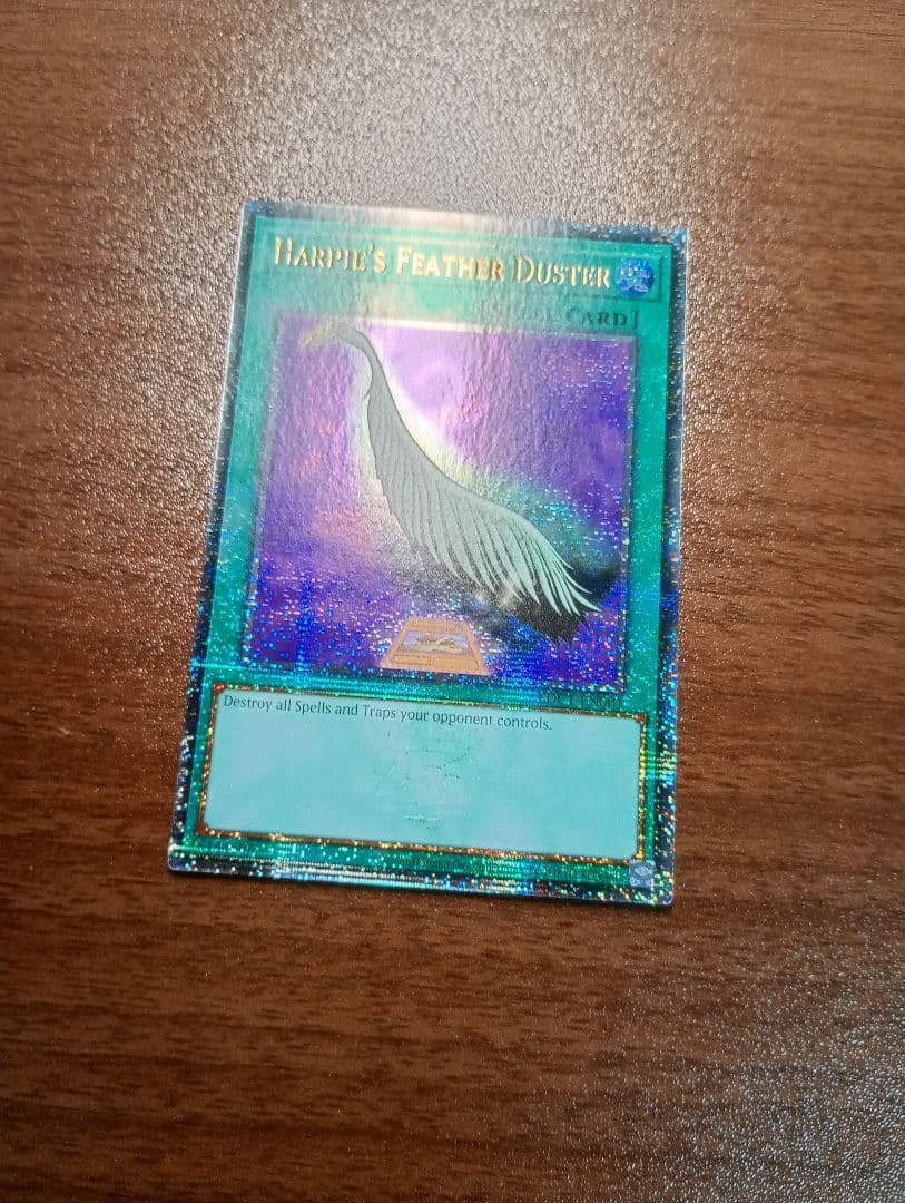 遊戯王 ハーピィの羽根帚 25thシークレットレア 英語版 クオシク