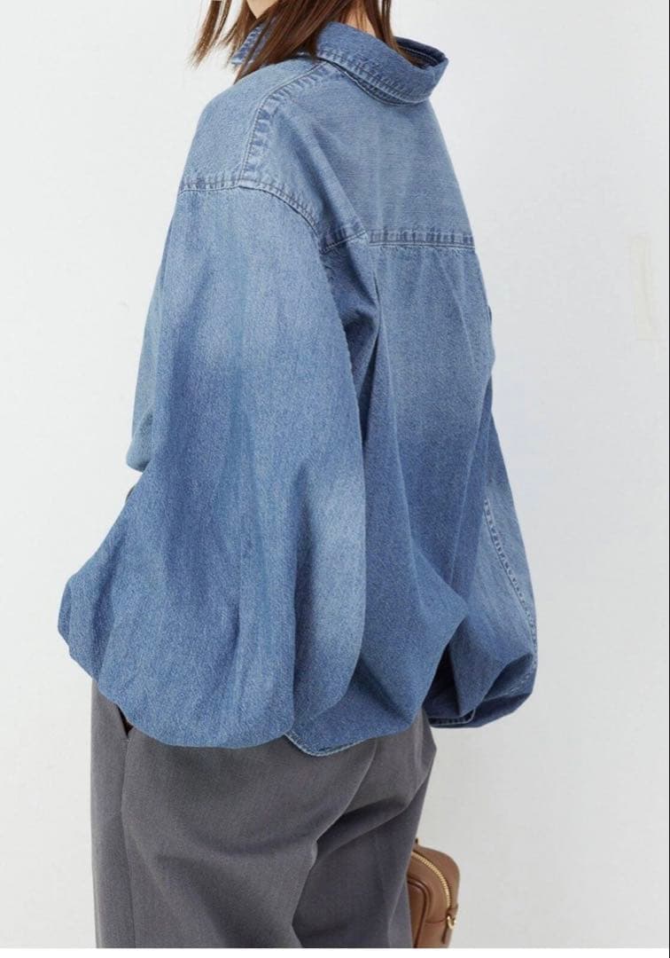 SLOBE IENA LE DENIM WING SLEEVE シャツ - メルカリ