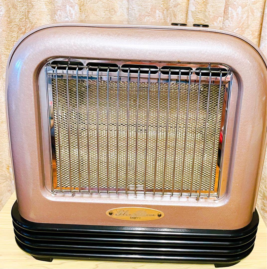 SANYO 電気ストーブ R-081 昭和レトロ - メルカリ