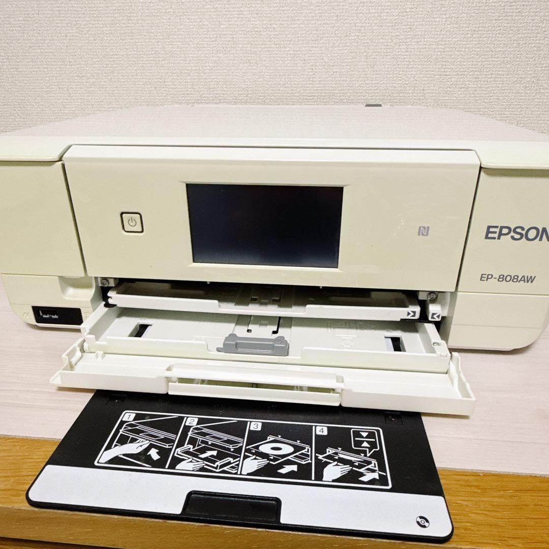2371【ジャンク】EPSON EP-808AW インクジェットプリンター - メルカリ
