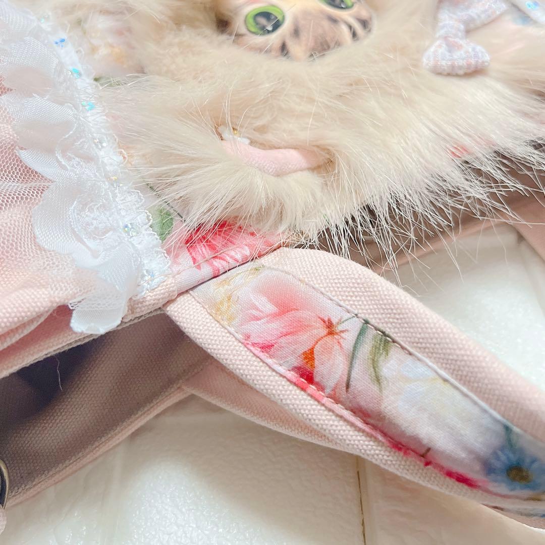 コヤンイサムチョン モフモフサンダーちゃん フリルトートバッグ