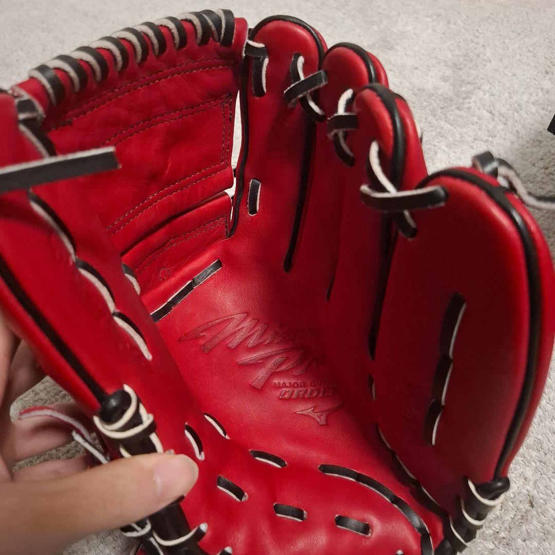 お*ら様 ミズノプロ軟式オーダーグローブ 伊藤大海モデル名前刺繍あり