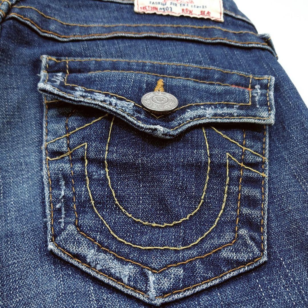 ☆トゥルーレリジョン「TRUE RELIGION」#503 フレアー W30