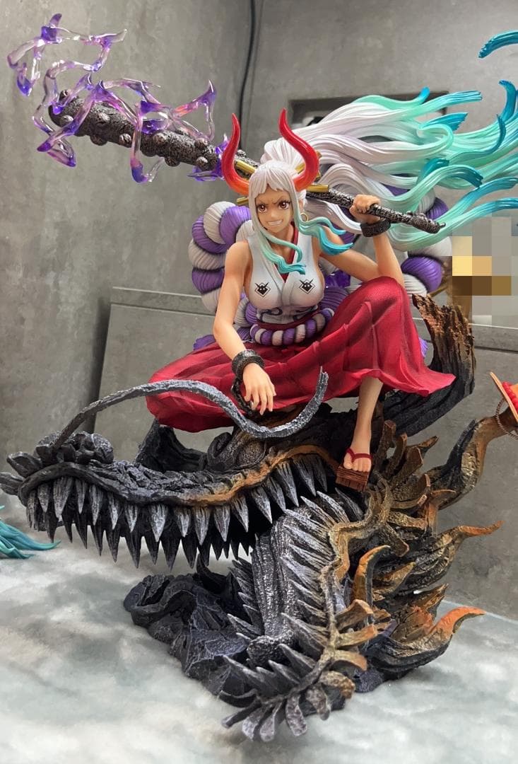 ワンピース ヤマト フィギュア ガレージキット 塗装済み完成品 pop